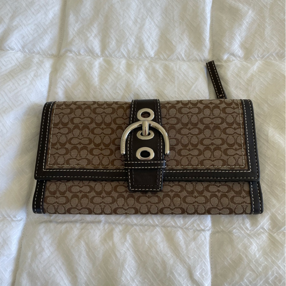 Classic Coach brand wallet